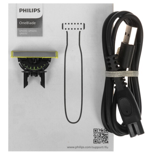 Купить Триммер Philips OneBlade QP6542/15 черный/желтый  5631190. Характеристики, отзывы и цены в Донецке