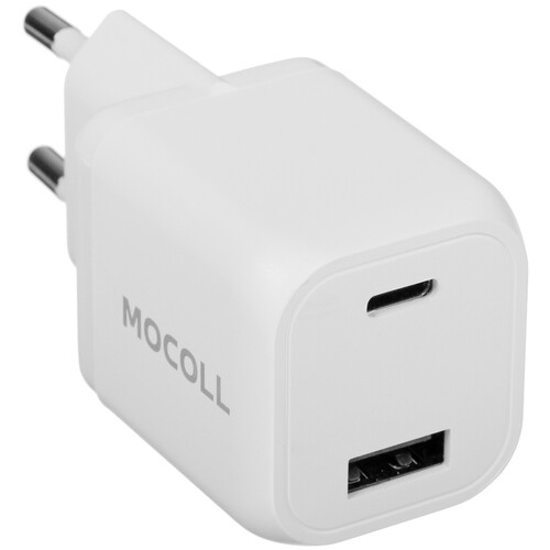 Купить Сетевое зарядное устройство MOCOLL RUI III Series 33W белый  5470420. Характеристики, отзывы и цены в Донецке