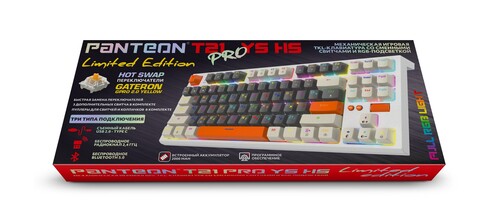 Купить Клавиатура  проводная + беспроводная PANTEON T21 PRO YS HS  9251513. Характеристики, отзывы и цены в Донецке