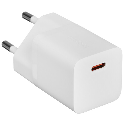 Купить Сетевое зарядное устройство Baseus GaN5 (mini) 1C белый  5621227. Характеристики, отзывы и цены в Донецке