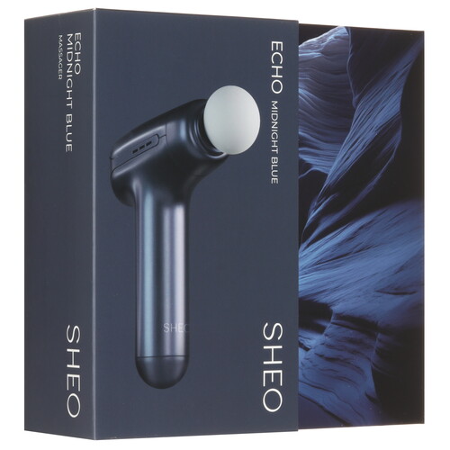 Купить Массажный пистолет Sheo Echo Midnight Blue синий  9140954. Характеристики, отзывы и цены в Донецке