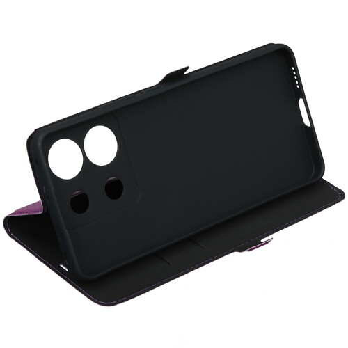 Купить Чехол-книжка  BoraSCO Book Case для POCO X6/ Xiaomi Redmi Note 13 Pro 5G фиолетовый  5603597. Характеристики, отзывы и цены в Донецке