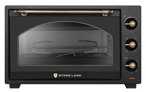 Купить Мини-печь Stone Land SLO-3801B черный  9309146. Характеристики, отзывы и цены в Донецке