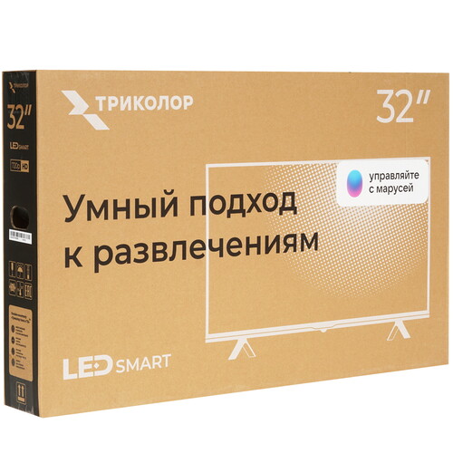 Купить 32" (81 см) Телевизор Триколор H32HC4 черный  9269698. Характеристики, отзывы и цены в Донецке