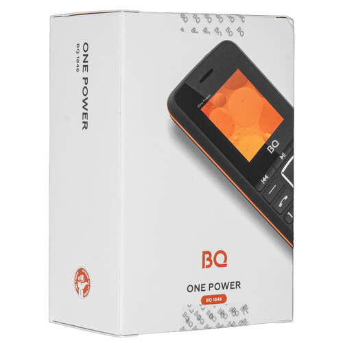 Купить Сотовый телефон BQ 1846 One Power белый/красный  9111908. Характеристики, отзывы и цены в Донецке