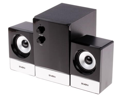 Купить Колонки SVEN MS-90 черный  1010935. Характеристики, отзывы и цены в Донецке