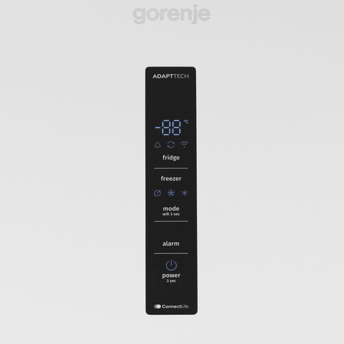 Купить Холодильник с морозильником   Gorenje NRB620E61W4WFE белый  9228848. Характеристики, отзывы и цены в Донецке