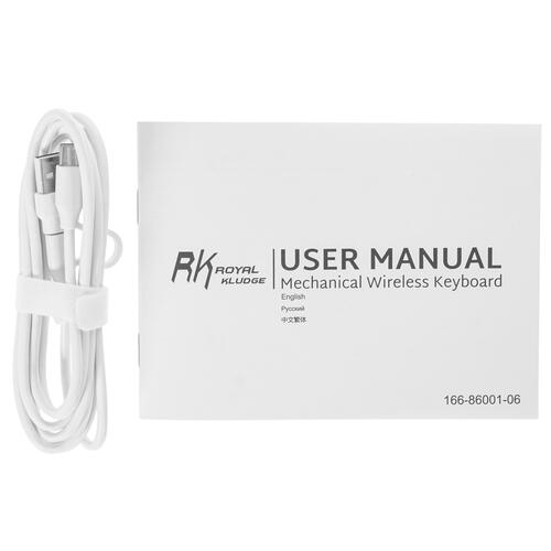 Купить Клавиатура  проводная + беспроводная Royal Kludge RK100  9110092. Характеристики, отзывы и цены в Донецке