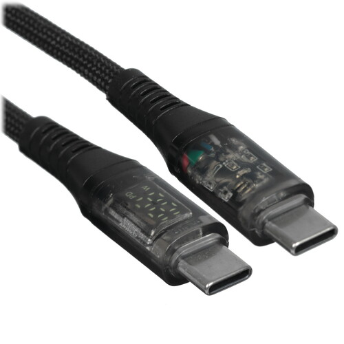 Купить Кабель круглый Cablexpert USB Type-C - USB Type-C черный 1 м  5614829. Характеристики, отзывы и цены в Донецке