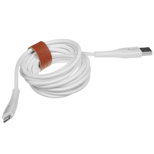Купить Кабель круглый Lyambda Lightning 8-pin MFI - USB 2.0 Type-A белый 2.5 м  5497277. Характеристики, отзывы и цены в Донецке