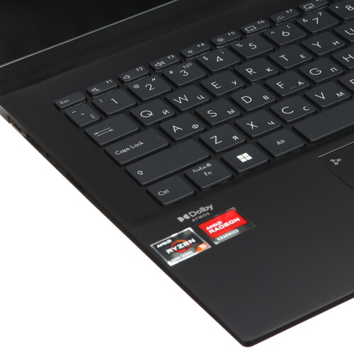 Купить 14" Ноутбук ASUS ZenBook 14 UM3402YA-KP838 черный  5460021. Характеристики, отзывы и цены в Донецке