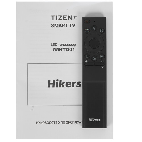 Купить 55" (140 см) Телевизор Hikers 55HTQ01 серый  9224301. Характеристики, отзывы и цены в Донецке