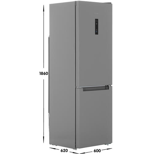 Купить Холодильник с морозильником   Indesit ITS 5180 G серебристый  9082296. Характеристики, отзывы и цены в Донецке