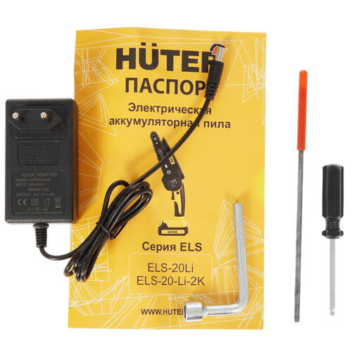 Купить Аккумуляторная цепная пила Huter ELS-20Li-2K  шина - 15 см (6")  5435405. Характеристики, отзывы и цены в Донецке