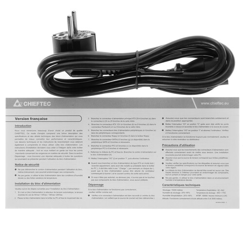 Купить Блок питания Chieftec ECO 400W  1605227. Характеристики, отзывы и цены в Донецке