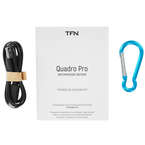 Купить Портативная колонка TFN Quadro Pro, синий  5495593. Характеристики, отзывы и цены в Донецке