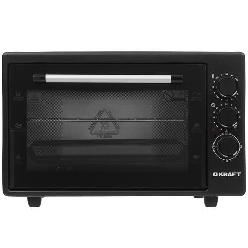 Купить Мини-печь Kraft KF-MO 3200 BL черный  5333038. Характеристики, отзывы и цены в Донецке