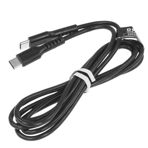Купить Кабель круглый SBS USB Type-C - USB Type-C черный 1.5 м  5617438. Характеристики, отзывы и цены в Донецке