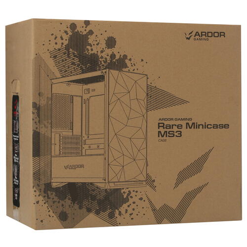Купить Корпус ARDOR GAMING Rare Minicase MS3  черный  5083947. Характеристики, отзывы и цены в Донецке