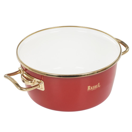Купить Кастрюля Rashel Grand R0120 2.6 л 20 см красный  9321040. Характеристики, отзывы и цены в Донецке
