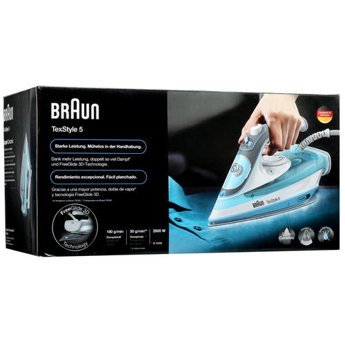 Купить Утюг Braun SI5006BL белый  5319877. Характеристики, отзывы и цены в Донецке