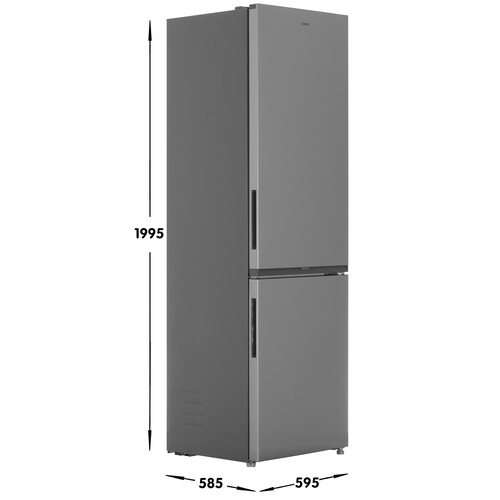 Купить Холодильник с морозильником   Candy CFN6200S серебристый  9267979. Характеристики, отзывы и цены в Донецке