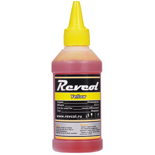 Купить Чернила водорастворимые Revcol R-HCL-0.1-YD желтый  9156475. Характеристики, отзывы и цены в Донецке