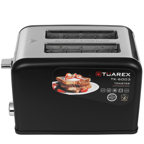 Купить Тостер Tuarex TK-6003 черный  9034352. Характеристики, отзывы и цены в Донецке