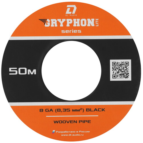 Купить Оплетка для провода DL Audio Gryphon Lite WP 8 Ga Black  9285814. Характеристики, отзывы и цены в Донецке