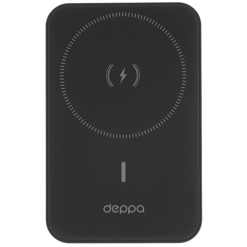 Купить Портативный аккумулятор DEPPA NRG MageSafe 5000 черный  5454089. Характеристики, отзывы и цены в Донецке