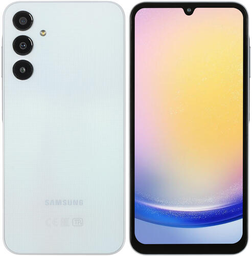 Купить 6.5" Смартфон Samsung Galaxy A25 256 ГБ голубой  5459899. Характеристики, отзывы и цены в Донецке