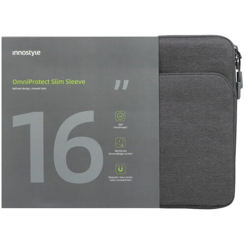 Купить 16" Чехол Innostyle S112DGY-16 серый  5486497. Характеристики, отзывы и цены в Донецке