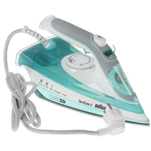 Купить Утюг BRAUN SI5017GR бирюзовый  4725444. Характеристики, отзывы и цены в Донецке