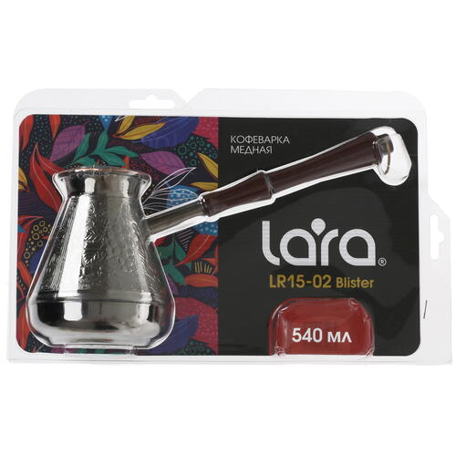 Купить Турка Lara LR15-02 Blister коричневый  4880897. Характеристики, отзывы и цены в Донецке