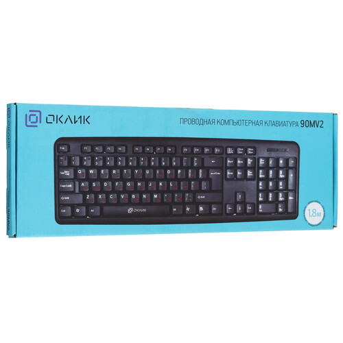 Купить Клавиатура  проводная Oklick 90MV2  4781425. Характеристики, отзывы и цены в Донецке