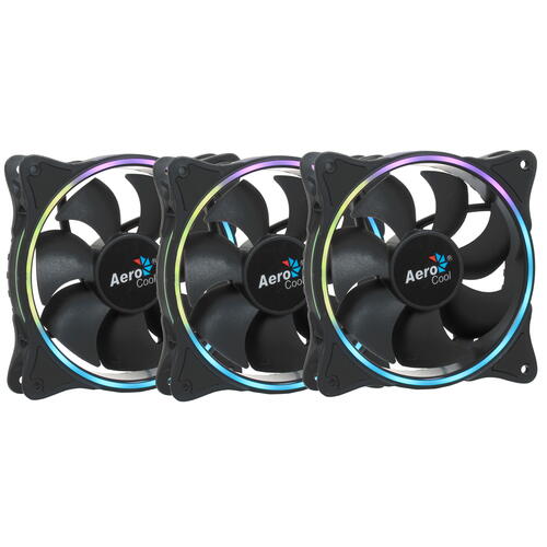 Купить Комплект вентиляторов Aerocool Eclipse 12 PRO [ACF3-EL10217.12]  1359300. Характеристики, отзывы и цены в Донецке