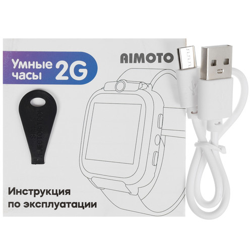 Купить Детские часы Кнопка Жизни Aimoto Element синий  9409236. Характеристики, отзывы и цены в Донецке