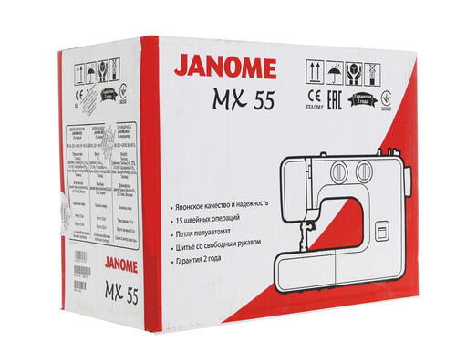 Купить Швейная машина Janome MX 55  7918379. Характеристики, отзывы и цены в Донецке