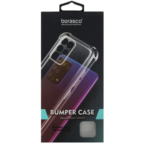 Купить Накладка  BoraSCO для Samsung Galaxy A35 прозрачный  5470972. Характеристики, отзывы и цены в Донецке