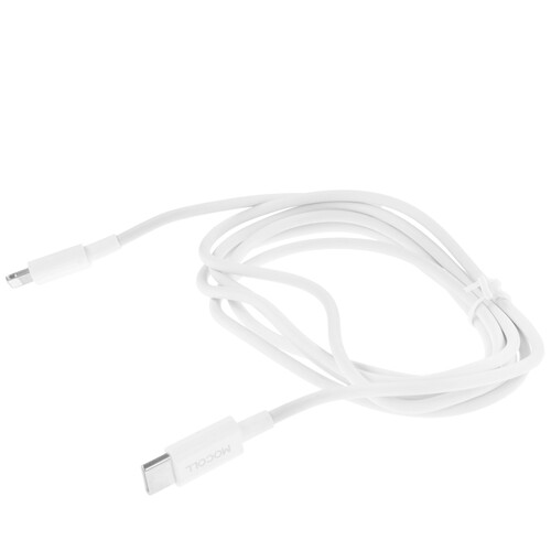 Купить Кабель круглый MOCOLL Lightning 8-pin MFI - USB Type-C белый 1.5 м  5470428. Характеристики, отзывы и цены в Донецке