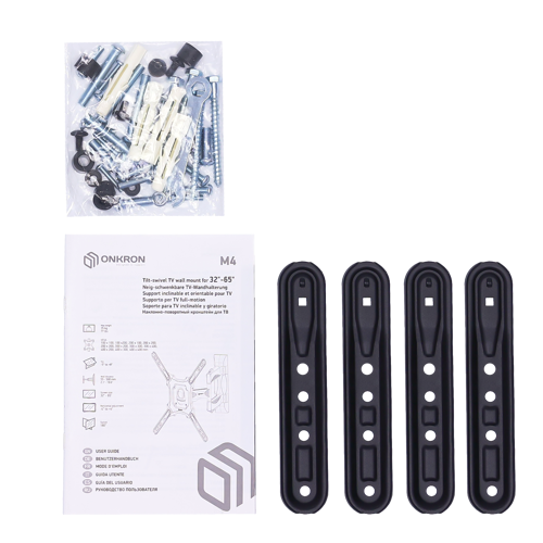 Купить Кронштейн для ТВ ONKRON M4 черный  4830283. Характеристики, отзывы и цены в Донецке