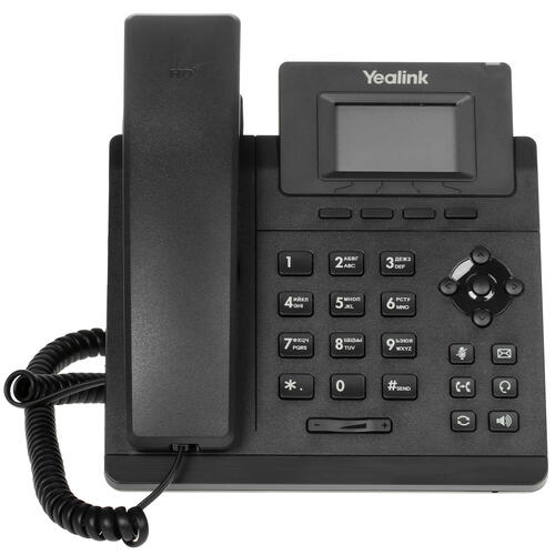 Купить Телефон VoIP Yealink SIP-T30P черный  4806408. Характеристики, отзывы и цены в Донецке