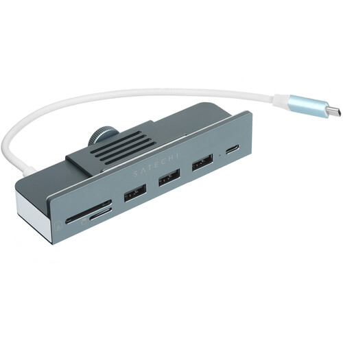 Купить USB-разветвитель Satechi USB-C Clamp Hub for 24-inch iMac  9073238. Характеристики, отзывы и цены в Донецке