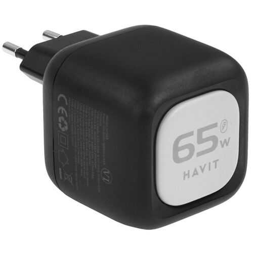 Купить Сетевое зарядное устройство Havit UC253 черный  5625388. Характеристики, отзывы и цены в Донецке