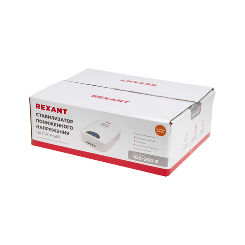 Купить Стабилизатор напряжения Rexant REX-WR-10000  9130105. Характеристики, отзывы и цены в Донецке