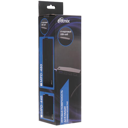 Купить Коврик Ritmix MPD-480  черный  5017204. Характеристики, отзывы и цены в Донецке