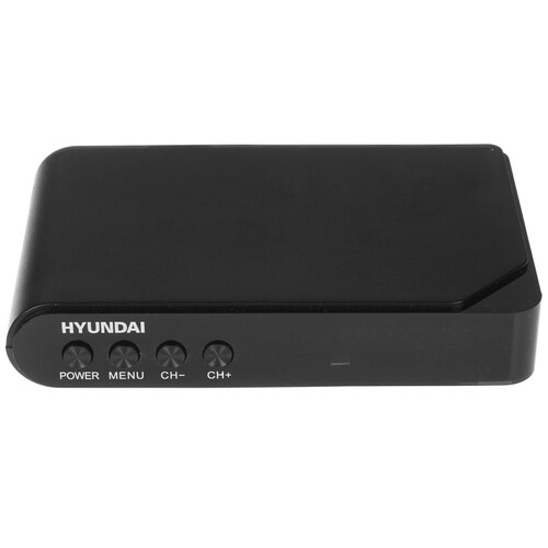 Купить Приставка для цифрового ТВ Hyundai H-DVB200 черный  4781787. Характеристики, отзывы и цены в Донецке