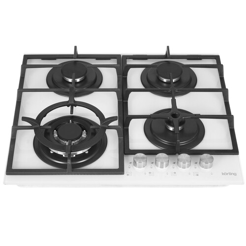 Купить Газовая варочная поверхность Korting HGG 6734 CTW  5331404. Характеристики, отзывы и цены в Донецке