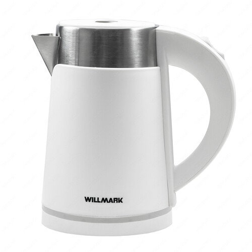 Купить Электрочайник WILLMARK WEK-1008PS белый  9269576. Характеристики, отзывы и цены в Донецке