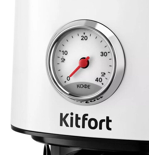 Купить Кофеварка капельная Kitfort КТ-7216 белый  9132195. Характеристики, отзывы и цены в Донецке